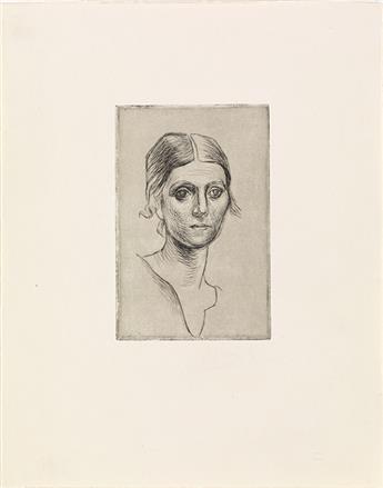 PABLO PICASSO Portrait dOlga Picasso.